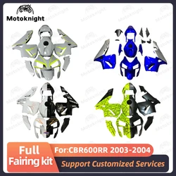 Motorcycle Fairing Kit Fit For Honda CBR600RR CBR600 F5 2003 2004 Full Fairings kits Painted Bodywork New ABS Plastic 4 Gifts