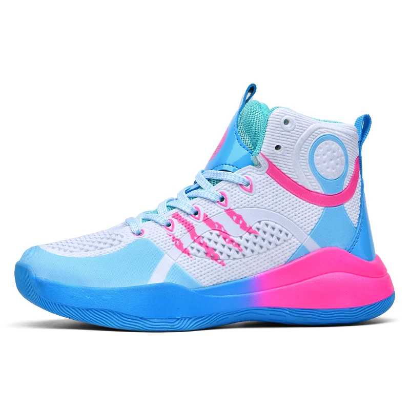 

New Children's Sneakers Boy Basketball Shoes for Kids Sports Shoes Girls Breathable High-top Basketball Sneakers Children Tennis