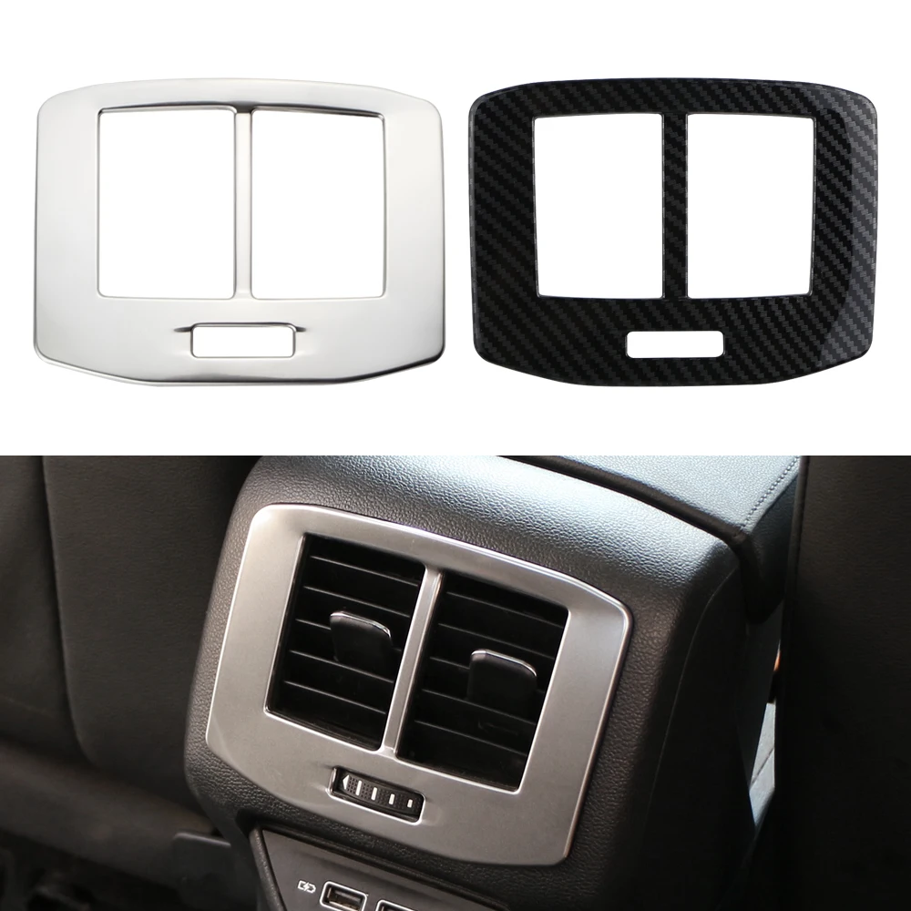 Car Rear Armrest Air Vent Outlet Frame Trims for Volkswagen T Roc Vw T-roc 2017 2018 2019 2020 2021 2022 Auto Accessories