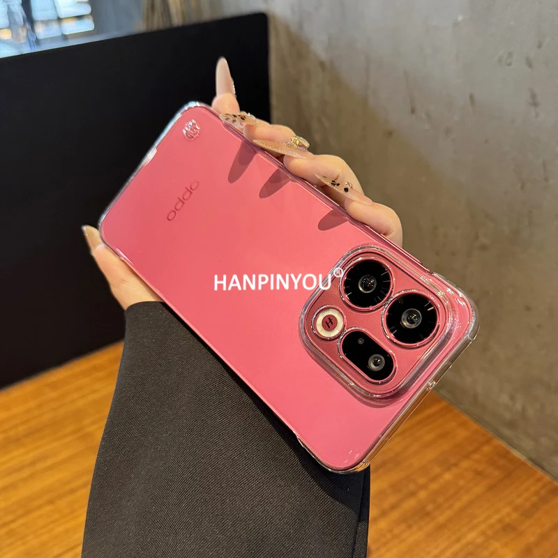 حافظة رفيعة للغاية وشفافة بدون إطار لهاتف OPPO Find X9 X8 X6 Pro X7 Ultra X8s Plus حافظة صلبة شفافة مضادة للصدمات #3