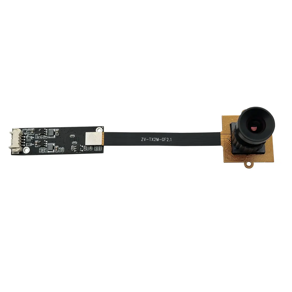 مستشعر 1/2.9 بوصة CMOS 1920*1080 GC2093 RAW FHD 60FPS تركيز ثابت DFOV 65 °   وحدة كاميرا USB بدقة 2 ميجابكسل