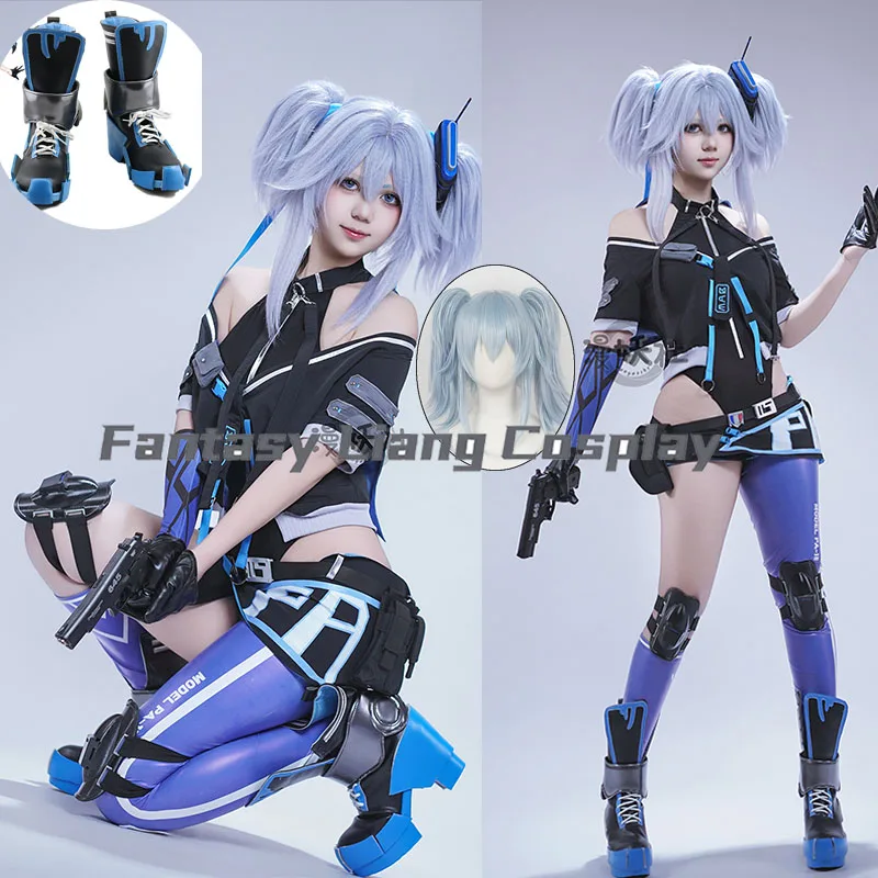 

Anime PA15 Floren Cosplay Costume Wig Shoes Halloween Carnival Party Suit For Women Outfit Anime Role Play Clothing
