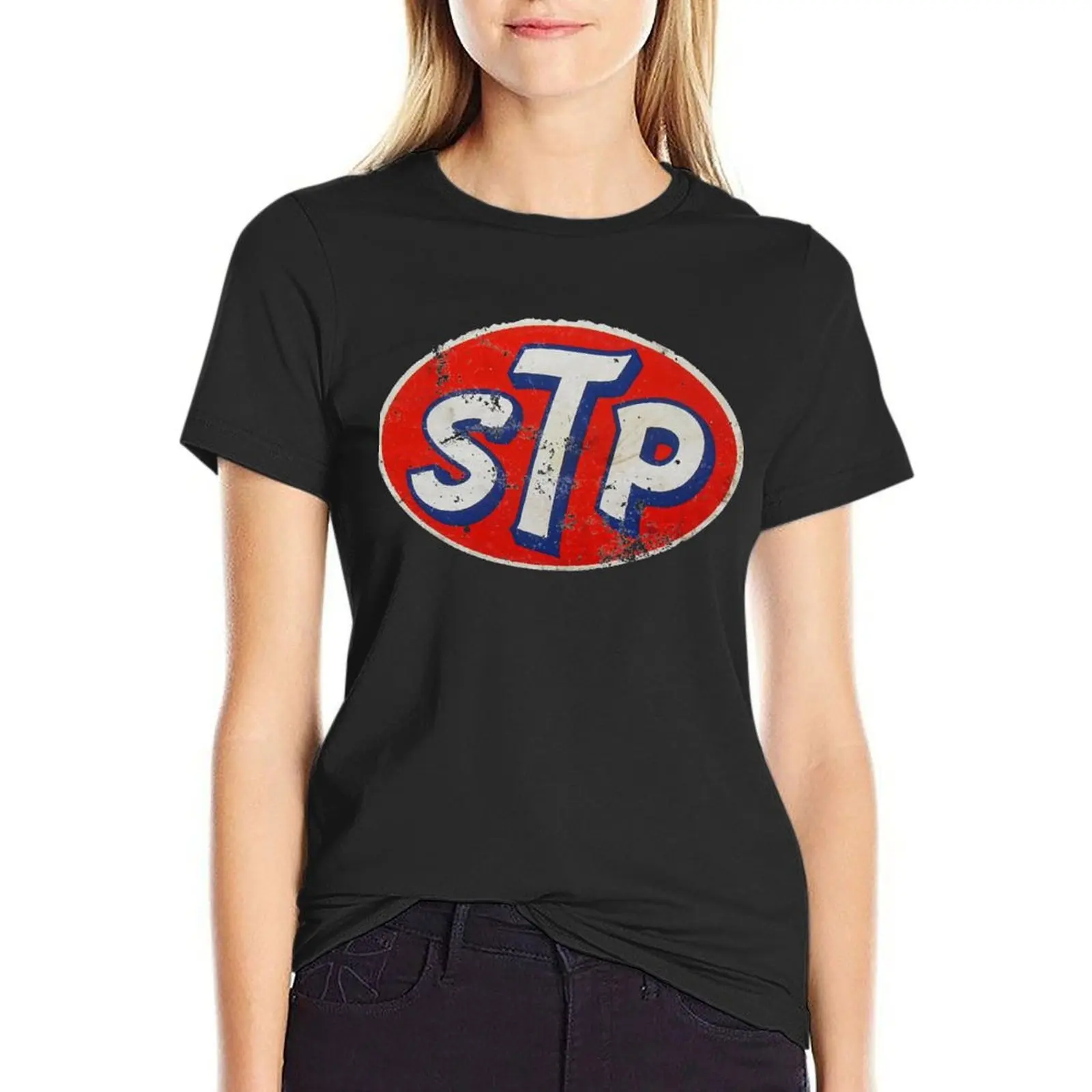 STP T-Shirt summer tops kawaii clothes tops luxury designer clothing Women