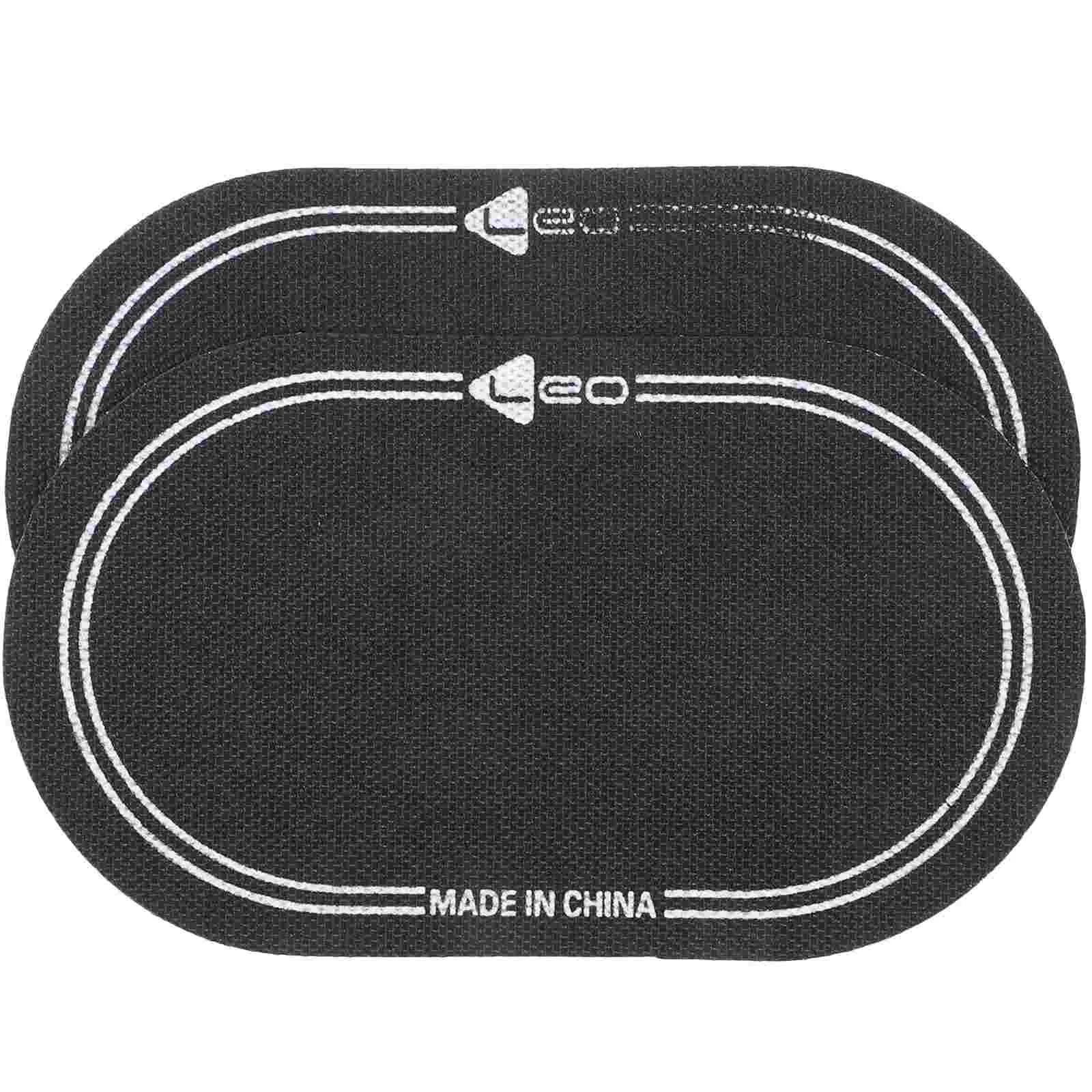 

2 Pcs Drum Kit Screen Protector Practice Pad Drumheads Accessory Protective Cover Sticker