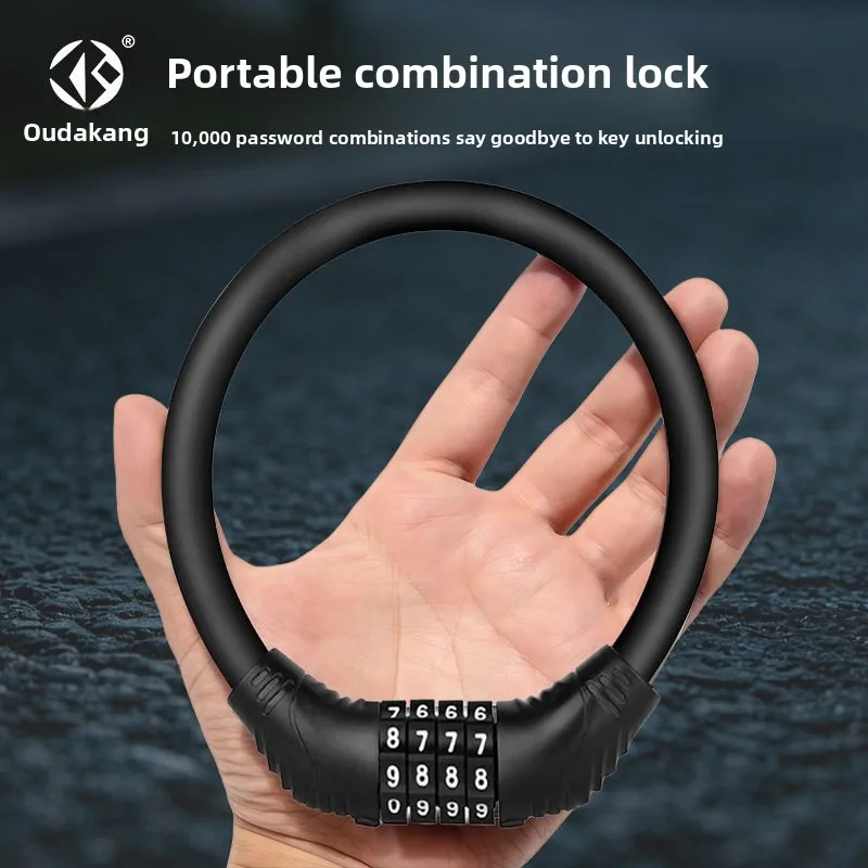 Bicycle Lock Anti-Theft Portable Electric Battery Motorcycle