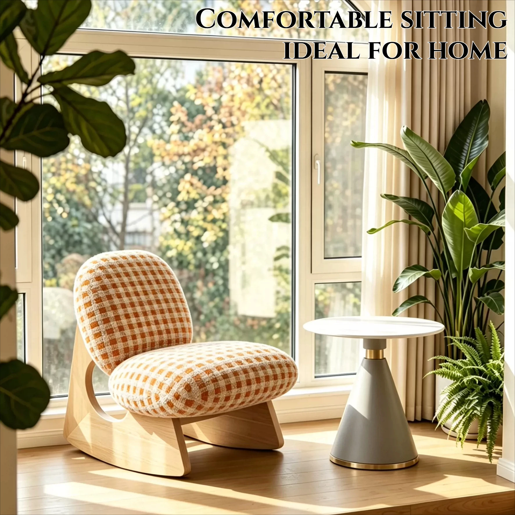Sillón de comedor y salón, cómodo para lectura en el suelo, sillón de oficina, sillón de tocador y maquillaje, muebles modernos de mediados de siglo