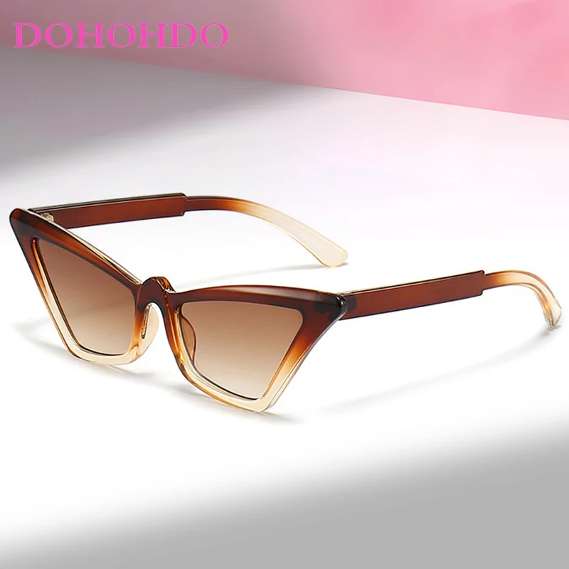 

Cat Eye Women Sunglasses 2025 Fashion Vintage Retro Eyewear Resistant Sun Glasses Luxury Trendy Design UV400 Oculos De Sol Gafas