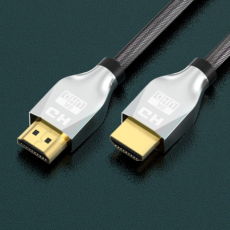 Cable compatible con HDMI 2,1, 8K, Anmck, 8K @ 60hz, 4K @ 120hz, compatible con ARC 3D, HDR Ultra HD, para interruptor divisor, PS4, TV Box, proyector