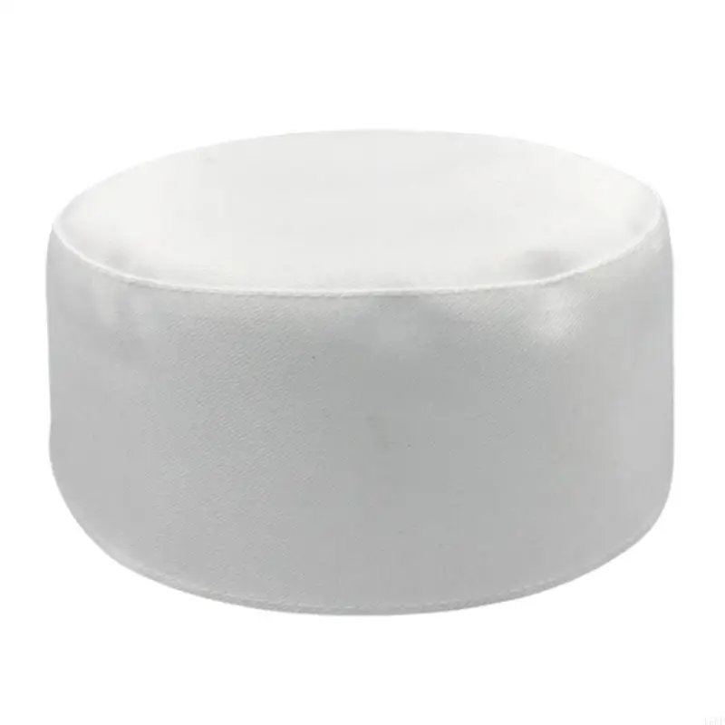 T5UF Мужчины Мусульманские молитвенные шляпы Кэпс хлопок белый куфий мусульмане куфи kufi takke peci kofia hat ramadans шапки