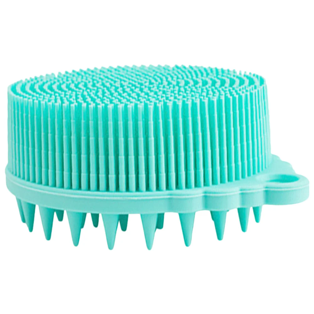 Sensory Tactile Brush Head Scrubber Baby Brushes for Hair Shampoo Shower Body Silicone Bath Toddler