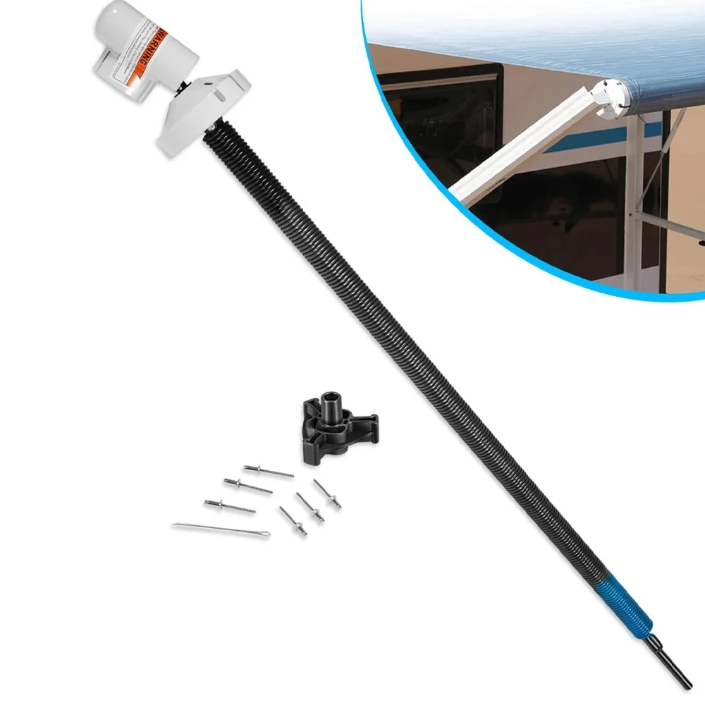 

3310420.017B Left Hand Power Awning Torsion Assembly - RV Awning Left Hand Arm Assembly Replacement for Dometic A&E 9100