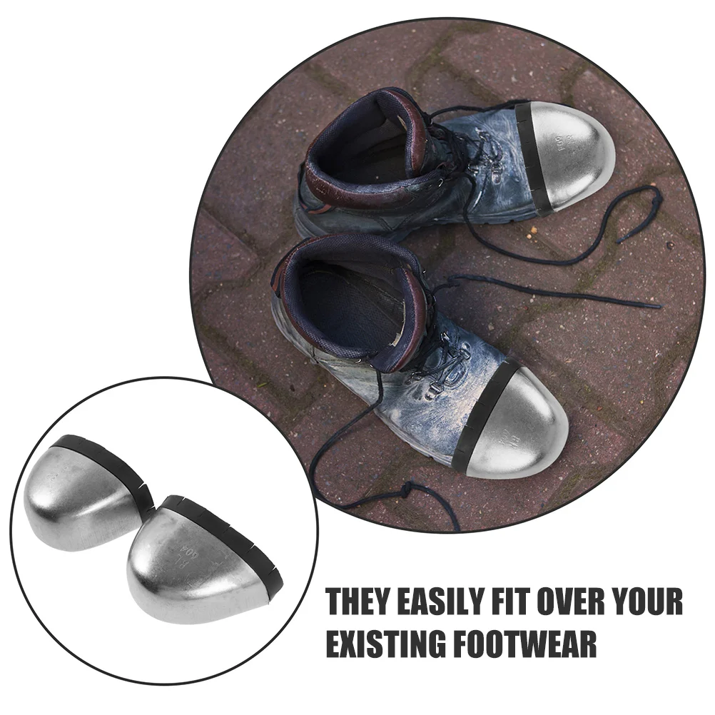 Labor Protection Toe Cap Welder Shoe Protector Boat Shoes Silver Work Boots Covers