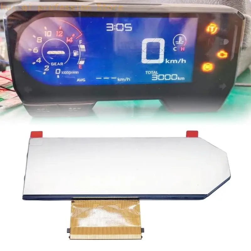 LCD-Display für CBR650R CBR650 Motorrad-Instrumenten-Cluster-Reparatur, Flachbandkabel-Layout, einteilig H8WE – Detail 3