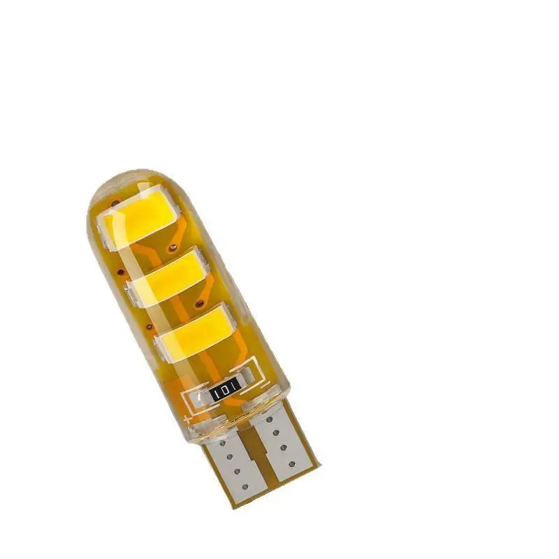 10 Pack T10 LED 5630 6SMD Strobe Light Car Signal Lamp Flashing Bulb For Auto Width Lighting Stroboscopic Clearance Indicator