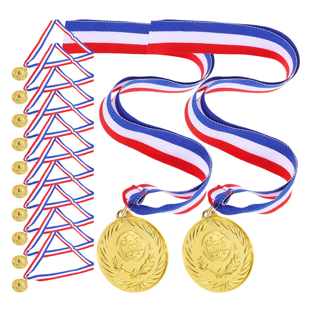12 قطعة من ميداليات كرة القدم للأطفال مجموعة جوائز الذهب والفضة والبرونز مثالية للأحداث الرياضية ومسابقات الشباب والأنشطة الجماعية
