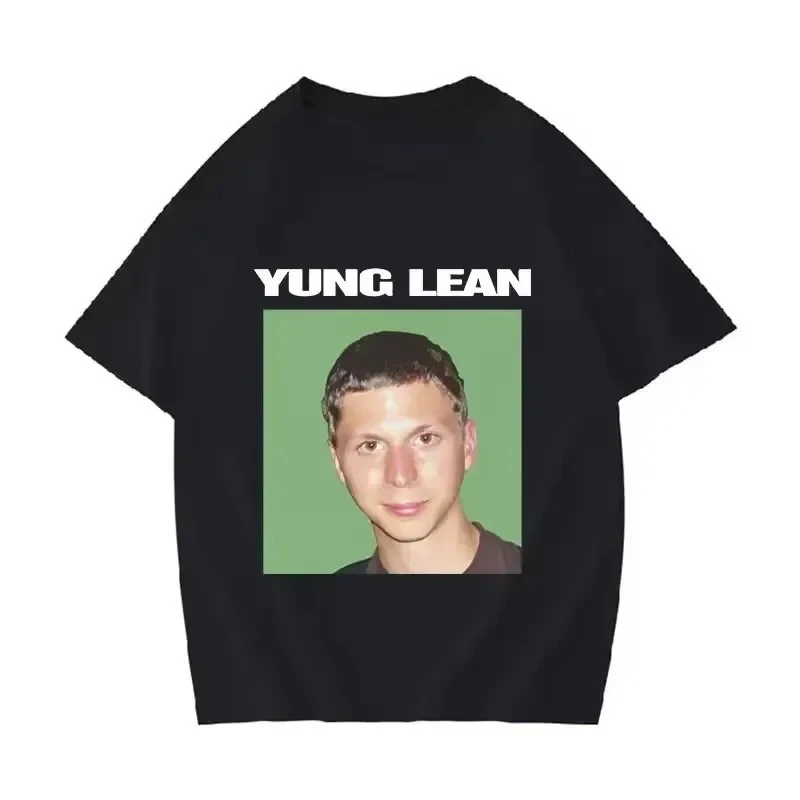 Yung Lean Unknown Death 2002 álbum Tour camiseta hombre mujer moda pantalón corto Casual camisetas de manga Unisex camiseta de alta calidad