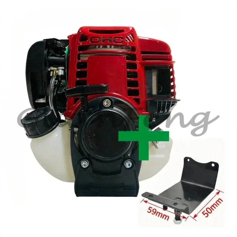For GX35 Four‑Stroke Petrol Engine 35.8CC 1.3 HP,  Power Motor Fit for Weed Brush Cutter Trimmer Garden Power Tool