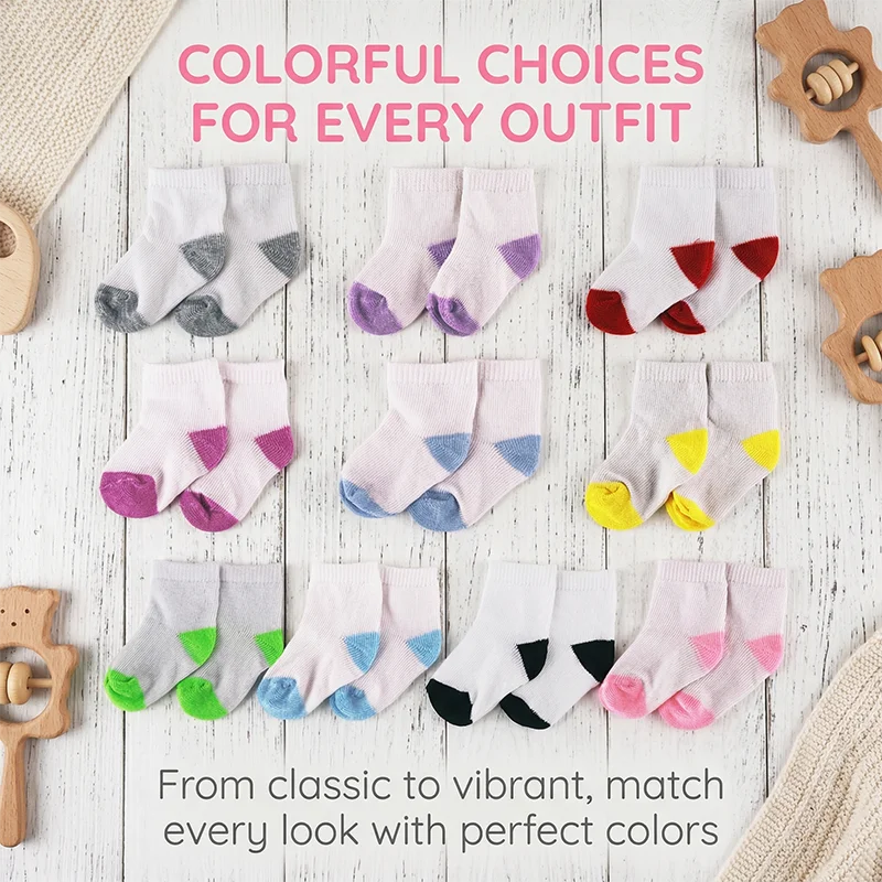 Reborn Doll Clothes Multicolor Plush Socks For 16/18Inch Doll&43cm Reborn Baby Doll,Our Generation Doll Birthday Gift Girls Toys