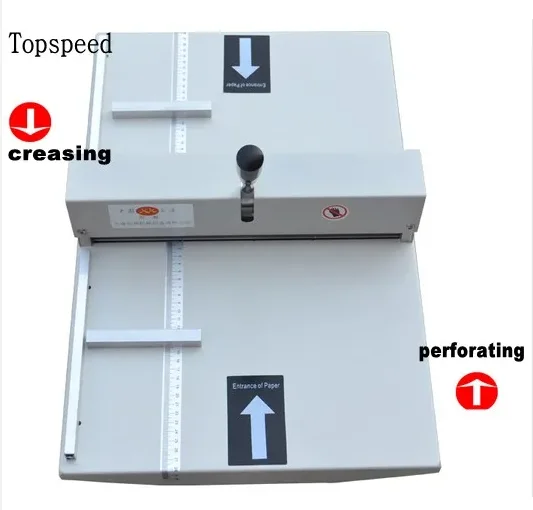 Hand Paper Creaser And Perforator Machine 2 in 1 Combo 340mm 13.38inch