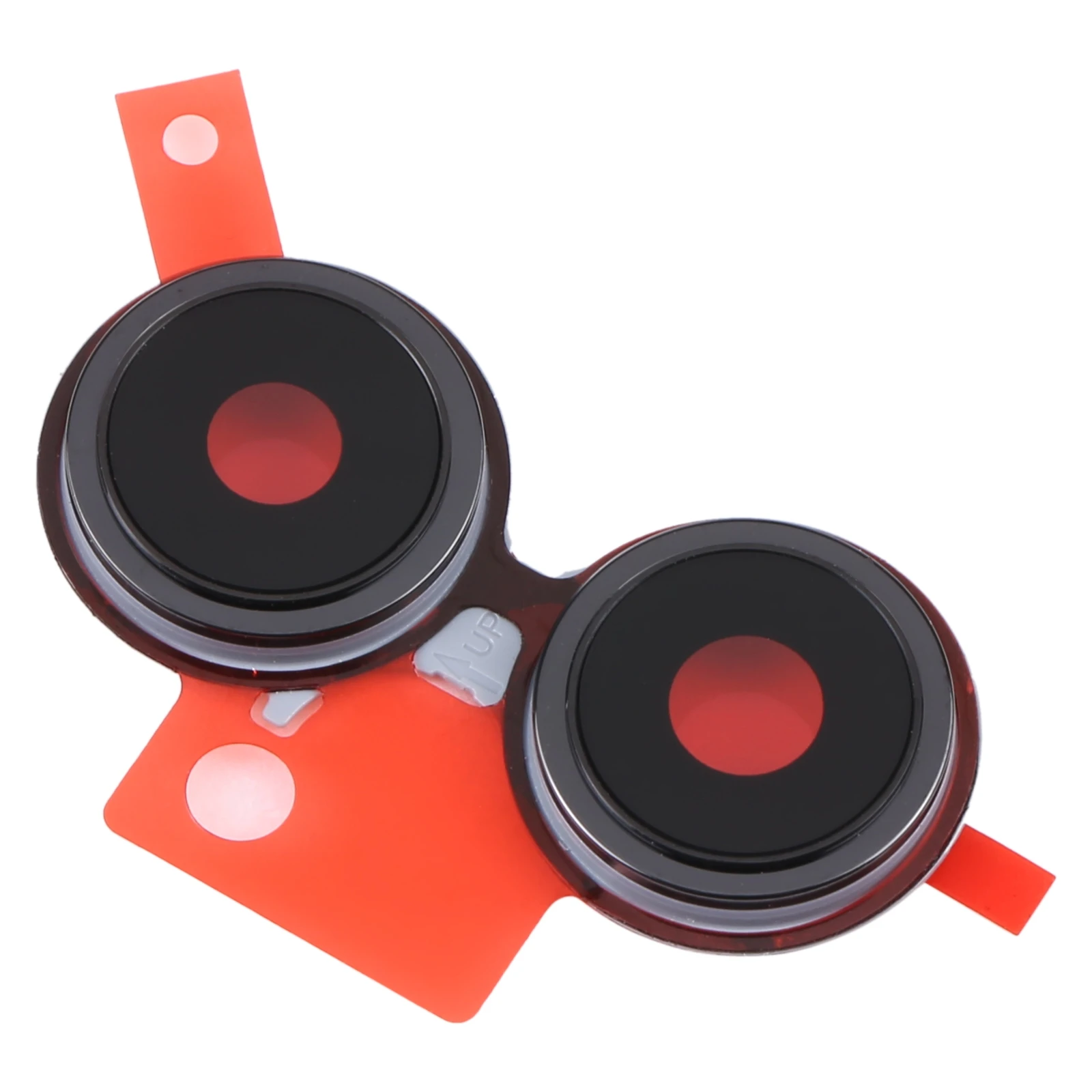 Penutup lensa kamera belakang, bagian pengganti lensa kamera belakang ponsel untuk OPPO Reno8 Lite 5G