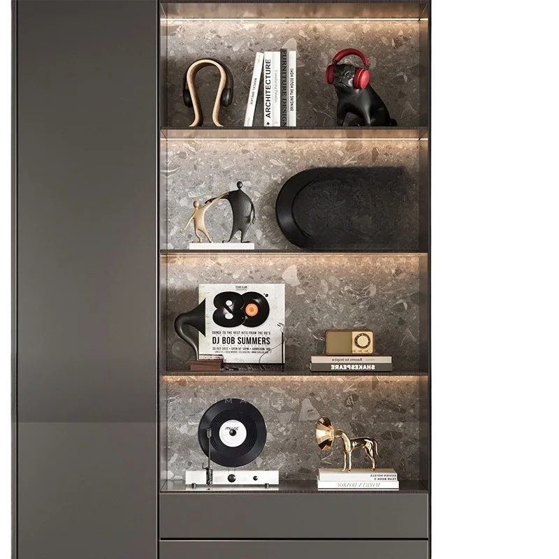 

Niche art decorations living room wine cabinet light luxury ornaments TV cabinet music ornaments