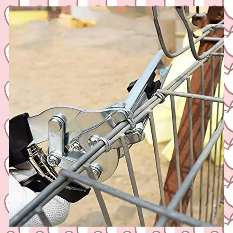 

HHTL Тип M Hog Набор плоскогубцев для гвоздей с 2400 шт. M-зажимами для крепления забора, установки обивки, клетки для животных, желтый