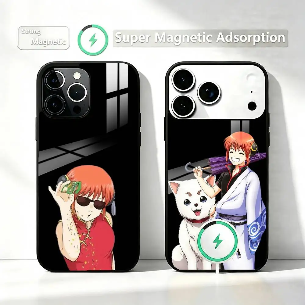 K-Kagura g-Gintama  Phone Case For iPhone17,16,15,14,13,12,11 Plus,Pro Allows magnetic wireless charging
