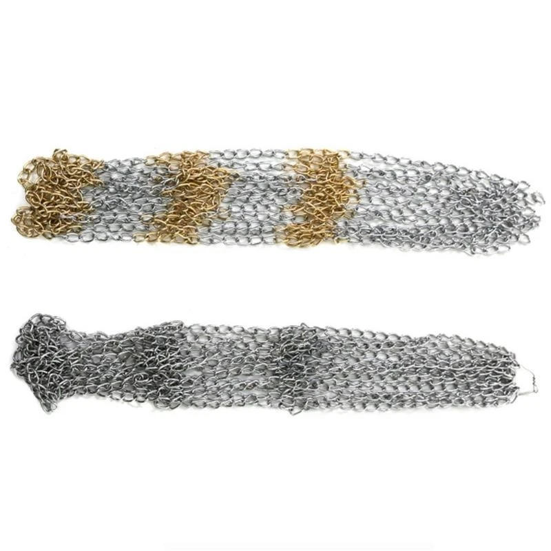 Metal Chain Basketball Net 12 Hook Rustproof Training Basketball Targets Net