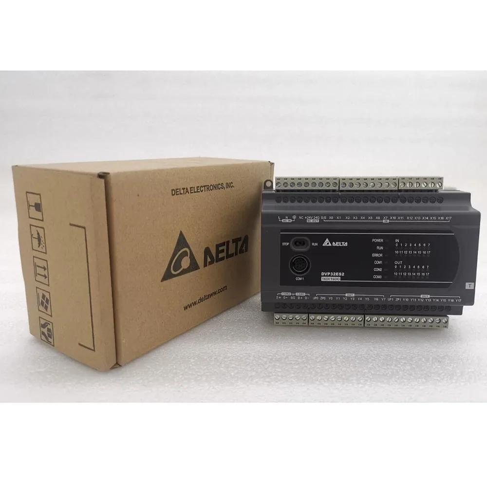 Delta Original PLC ES2 series 16DI 16DO DVP32ES200RC DVP32ES200TC Programming controller