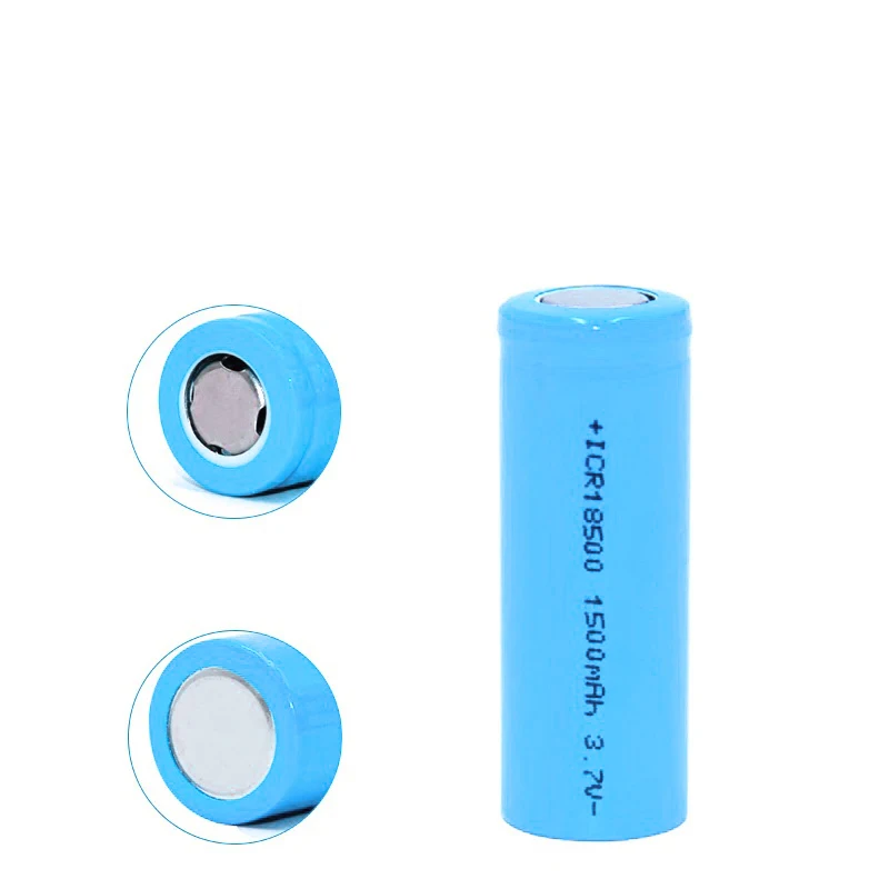 PURFIELD 18500 Batteries Real 1600mAh Li-ion Lithium 3.7V Rechargeable For Toy  FlashLight Torch Battery Power Bank LED Energy