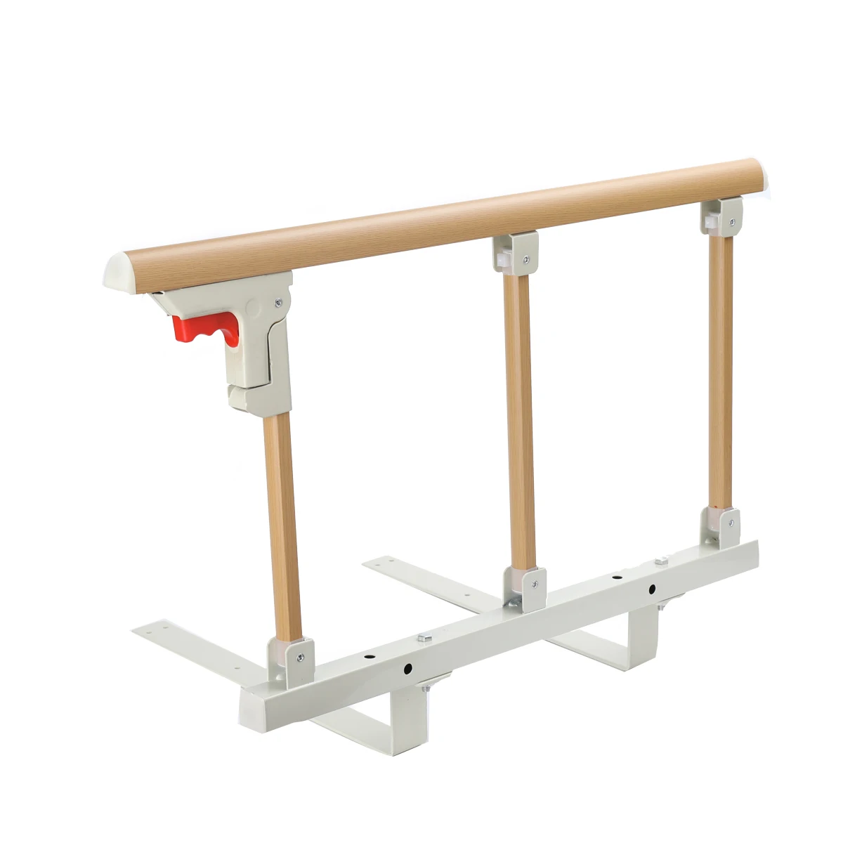 Barrière de lit pliable pour adultes, barrière de sécurité pour personnes âgées, poignée de protection pour lit