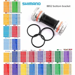 Shimano Deore BSA BB52 XTR XT MT801 BB93 68/73mm / MT500 89.5/92mm / MT500 PA / MT800 PA / MT501 BSA For MTB External Bearing