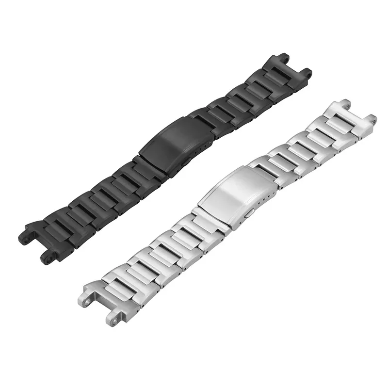 Watch Accessories Band For G-SHOCK MTG-B1000 G1000 S1000 Wrist Watch Strap Solid Stainless Steel Bracelet Replacement