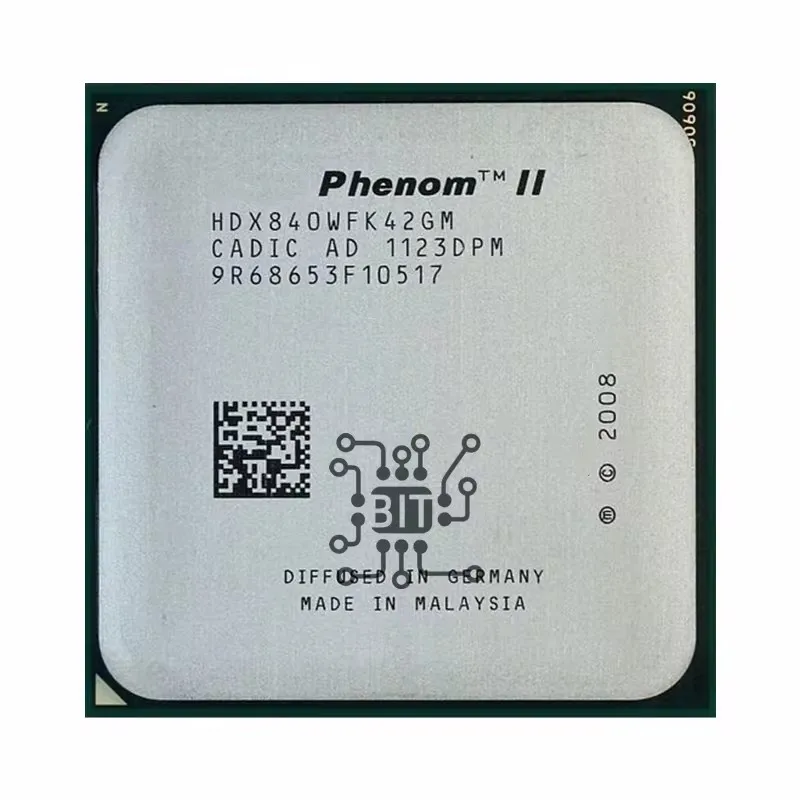 

Phenom II X4 840 2M 3,2G Socket AM3 938-pin Desktop CPU X4-840 HDX840WFK42GM Desktop