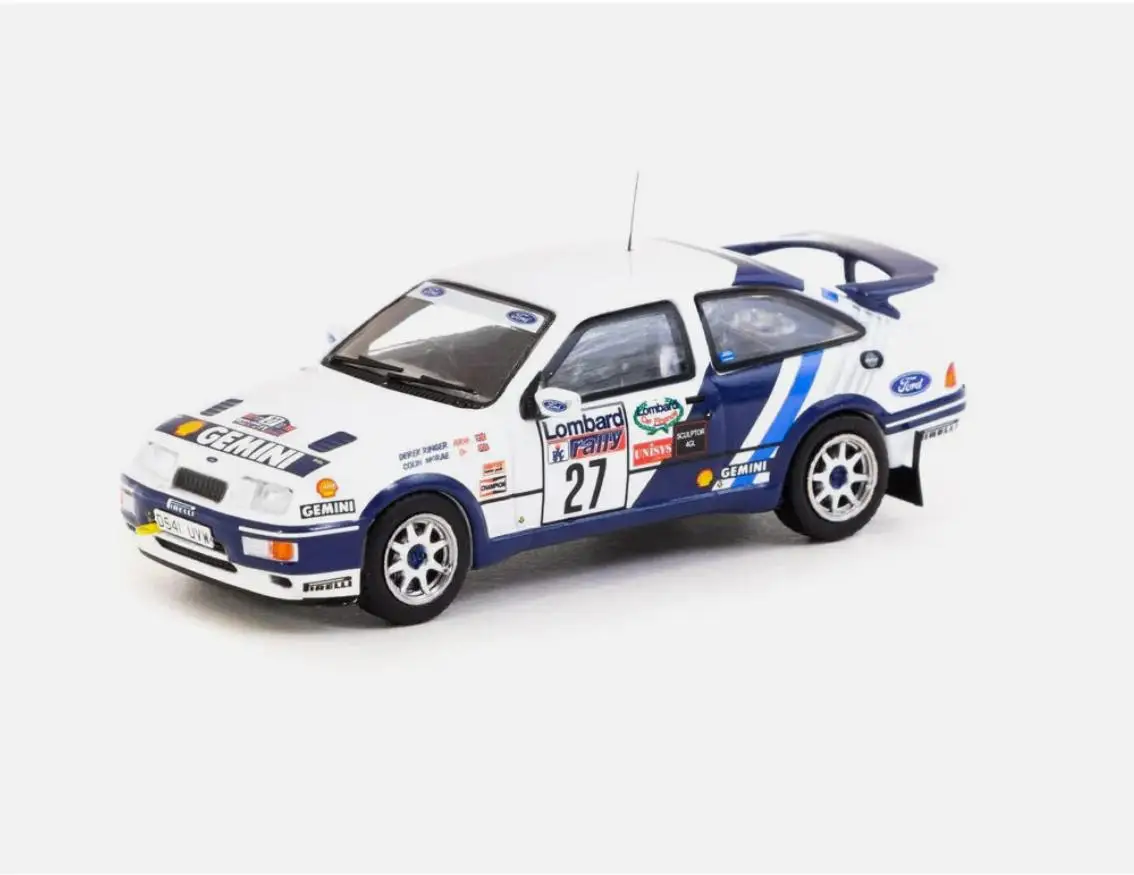 新しいtw-1-64-シエラrsコスワースracラリー1989レーシングカーおもちゃダイキャストシミュレーションモデルコレクションギフト用