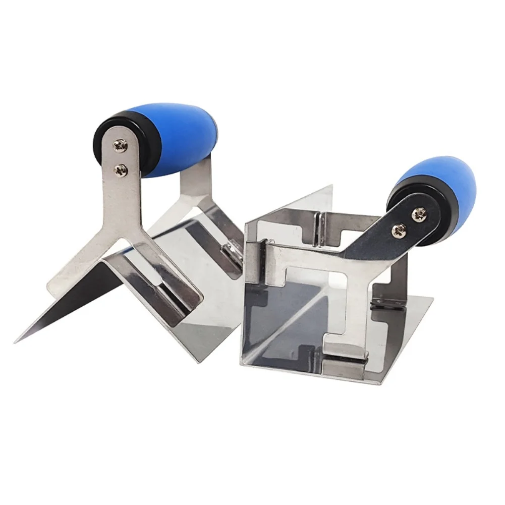 

Набор инструментов для бетона, 4 шт., внутренние наружные уголки для отделки каменной кладки со стальными лезвиями и удобными ручками