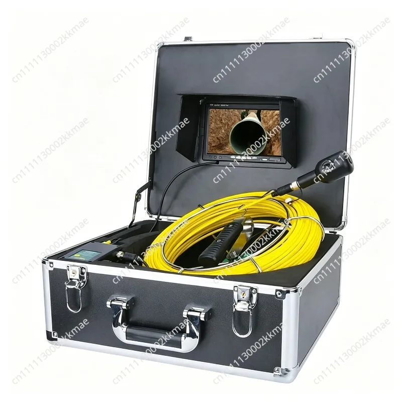 HD Industrial Pipe Wall Inspection Camera 20/50/100M Pipeline Endoscope with Positioning Detection System