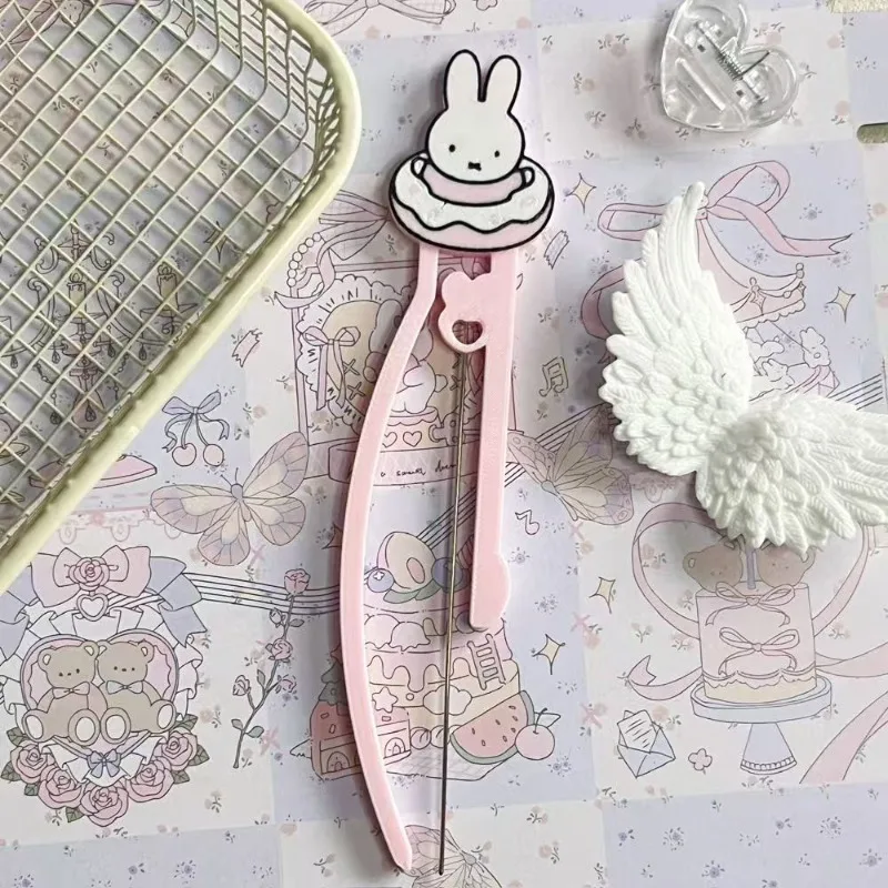 Miffy Rabbit Educational Toy Creative Personality Long Single Needle Tool High Color Value Cartoon Cute Novice Smooth Bean Pen - view 3