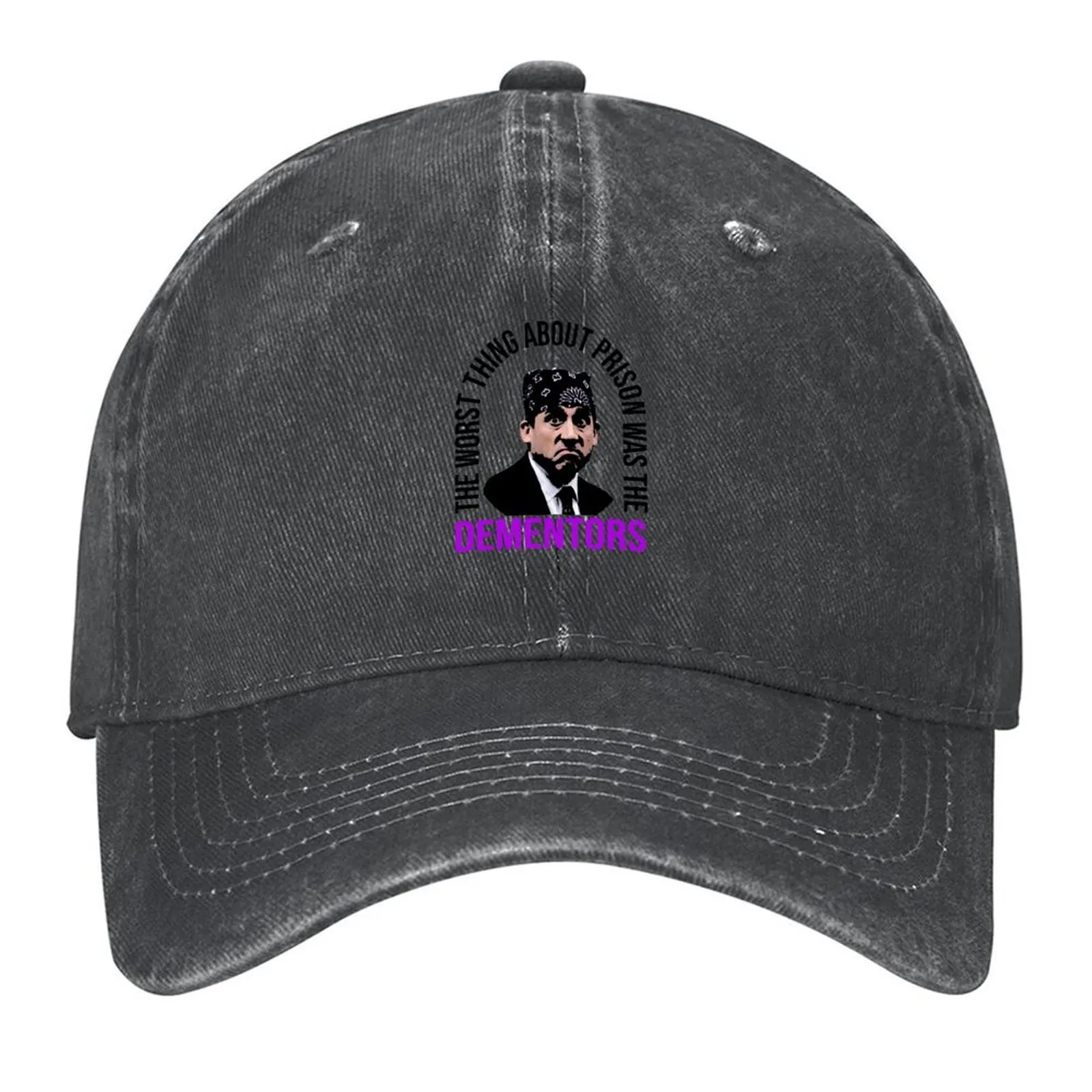 

The Worst Thing About Prison Was The Dementors Baseball Cap Designer Hat fishing hat sun hat Woman Men's