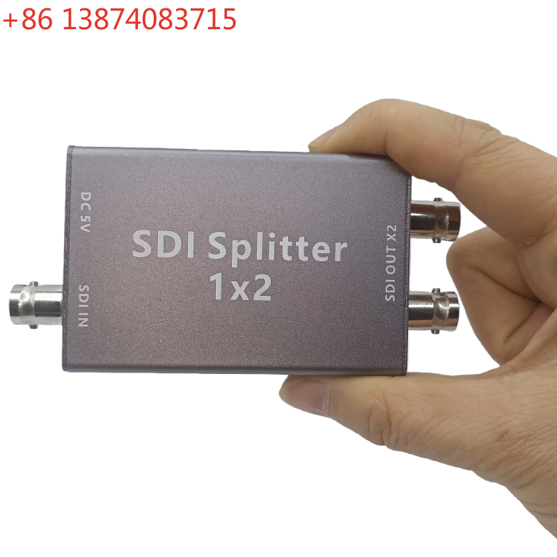 SDI signal divider, high-resolution video divider, broadcast grade, HD/3G display