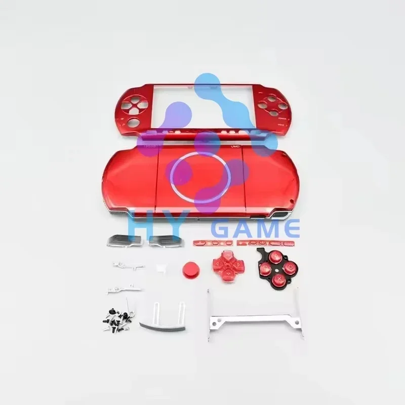 Versione limitata 1:1 di alta qualità per PSP3000 PSP 3000 Custodia a conchiglia di ricambio Custodia con piastra frontale di ricambio completa