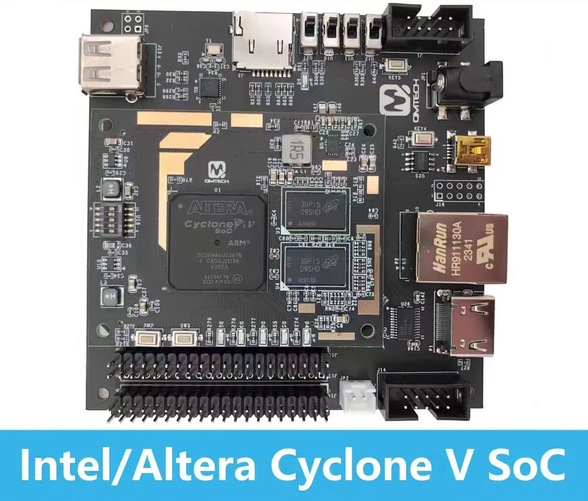 

Intel Altera CycloneV Cyclone V SoC FPGA 5CSEMA6 5CSEMA6U23 Development Board