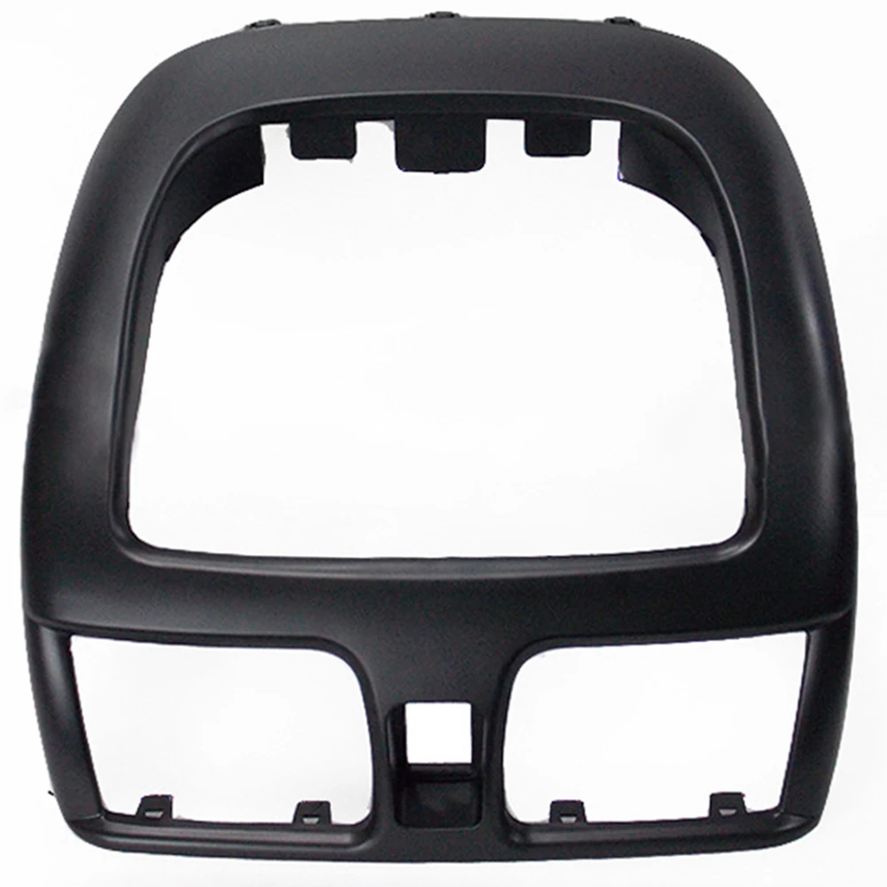 

For Sentra Fascia Panel Frame Fascia Panel Frame Pocket Base Audio Radio ABS Black FRO 10.1inch DVD Players Fascia Panel Frame