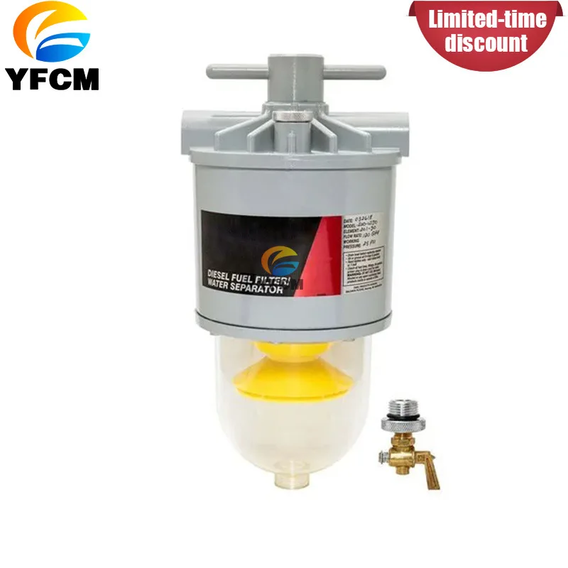 DAHL200 Fuel Water Separator Assembly for Marine Ship Diesel Engine