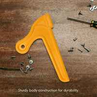 A45M-Yellow Plastic Woodworking Practical Push Block Hand Saw Plastic Push Sticks Tool Set For Woodworkers And Use On Table Saws