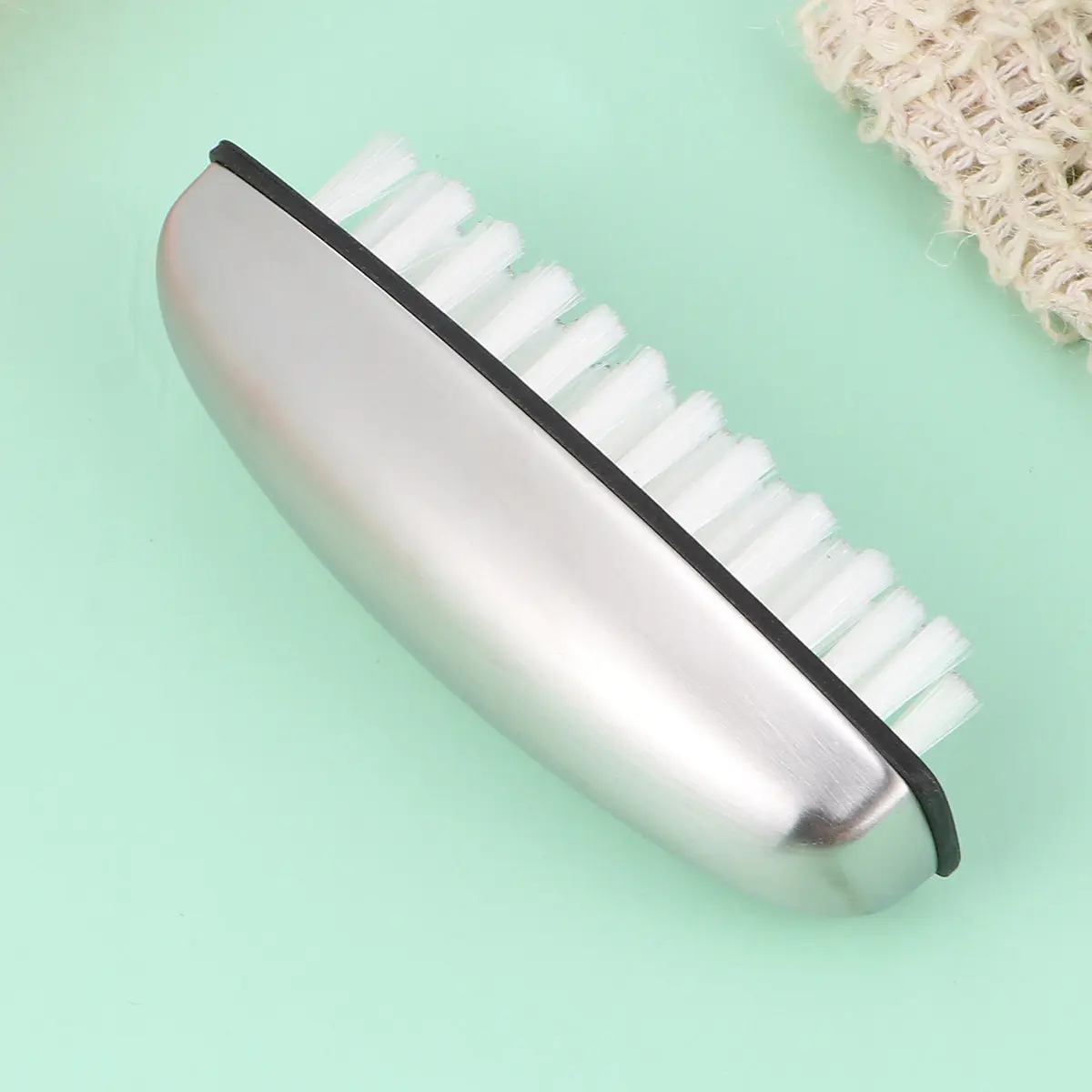 

Щетка для очистки ногтей из нержавеющей стали с дезодорирующим эффектом для удаления запахов на кухне (чеснок, рыба, лук)