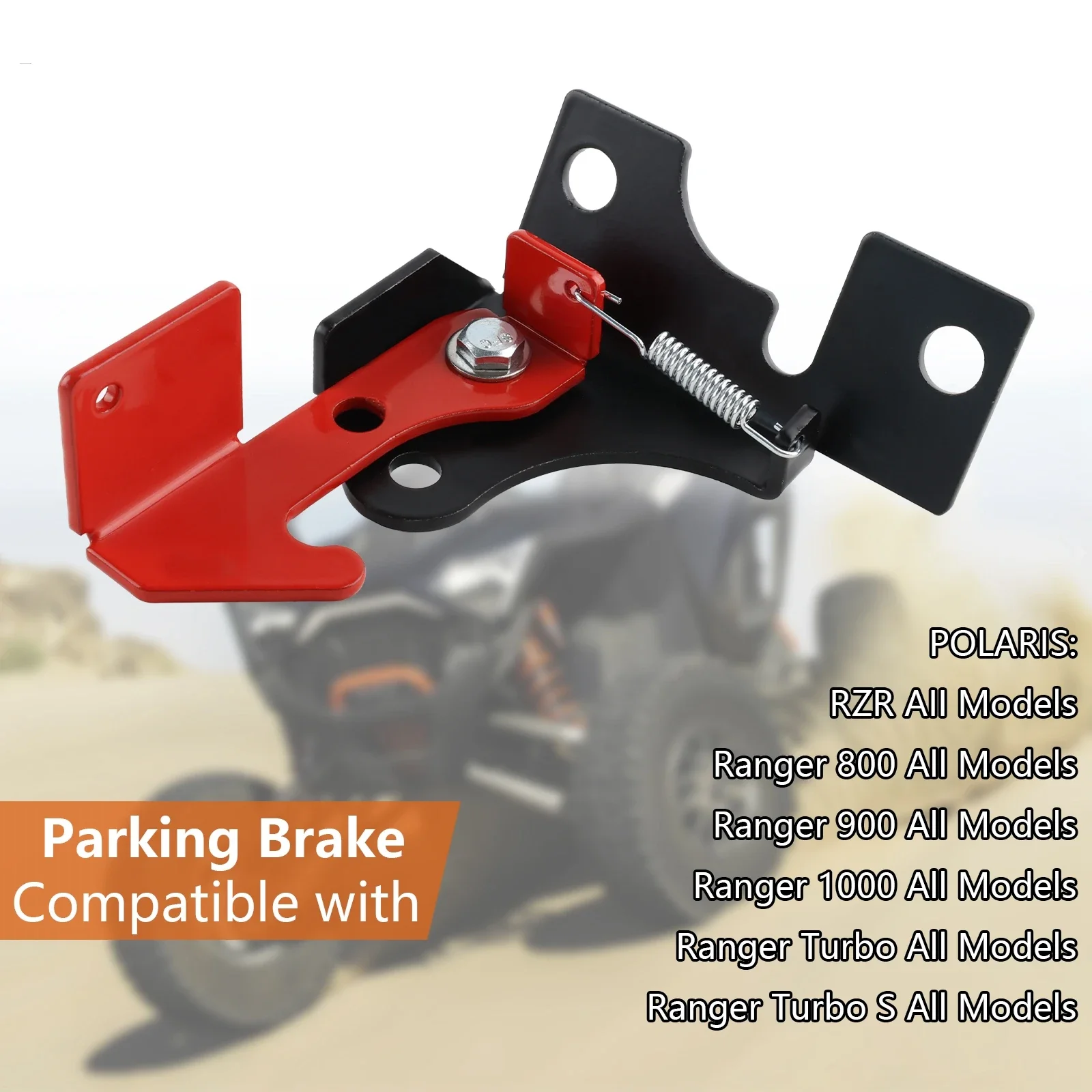 Parking Brake Replacement For Spring Brake Thingy Lockable Heavy Duty Compatible For Polaris RZR 800 900 1000 Models