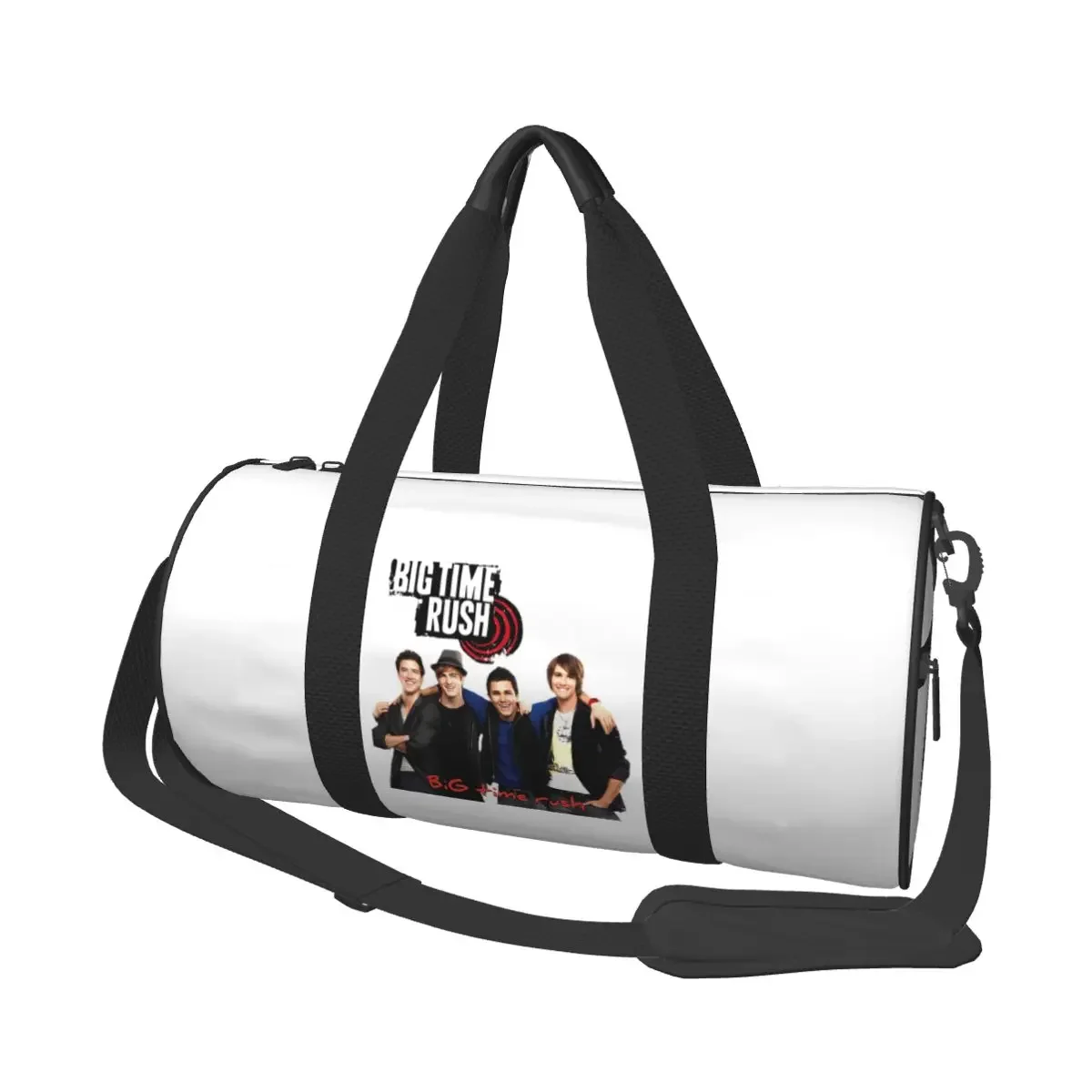 

Big Time Rush Music Band Tour Logo Large Duffle Gym Bag Multi-Functional Duffle Travel Bags Handbags Fitness bag