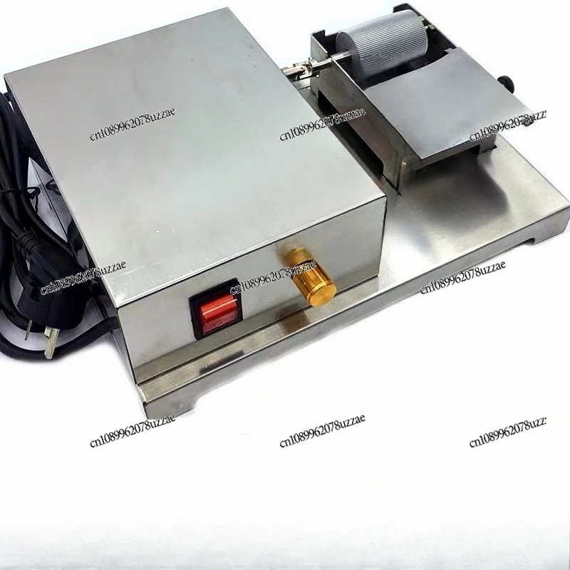 Electric Speed Regulating Stainless Steel Oil Edge Machine, Leather Goods Oil Edge Box, Handheld Electric Oil Edge Machine