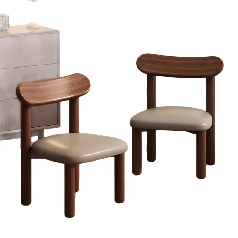 Joylive Stools Shoe-changing Stools Backrest Chairs Household Stools Living Room Entrance Stools Soft-padded Seating Stools
